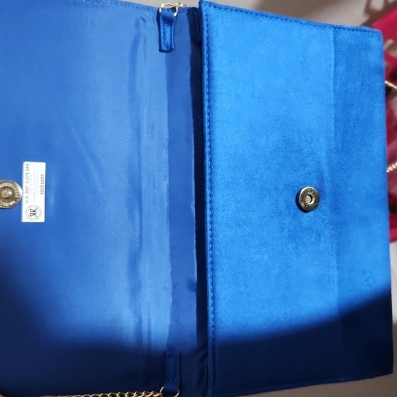 H & M Crossbody Purse Envelope has spot on pink see pics - Picture 5 of 10